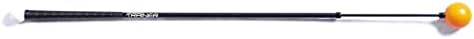 Orange Whip Golf Swing Trainer Aid - for Improved Rhythm, Flexibility, Balance, Tempo, and Strength - Full-Size 47” *Made in America*