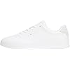 Tommy Hilfiger Court Sneaker Mujer Detail Essential de piel, Blanco (White), 43