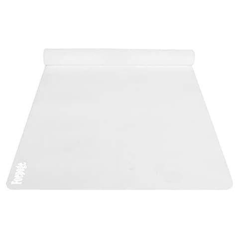 31.5" x 23.6" Extra Large Silicone Mat for Resin Casting, Epoxy and Crafts, Nonstick Silicone Sheet for Jewelry Casting Molds, Clear Countertop Protector Mat Heat Resistant Placemats by Foepoge Cover