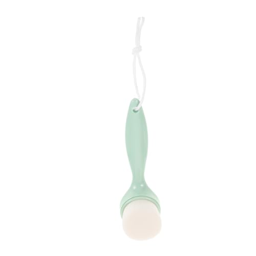 Healeved Long Handle Soft Bristle Facial Cleansing Brush Manual Face Scrub Gentle Exfoliator Brush Face Wash Brush for Women Dry Brush Face Scruber Skin Cleansing Tool