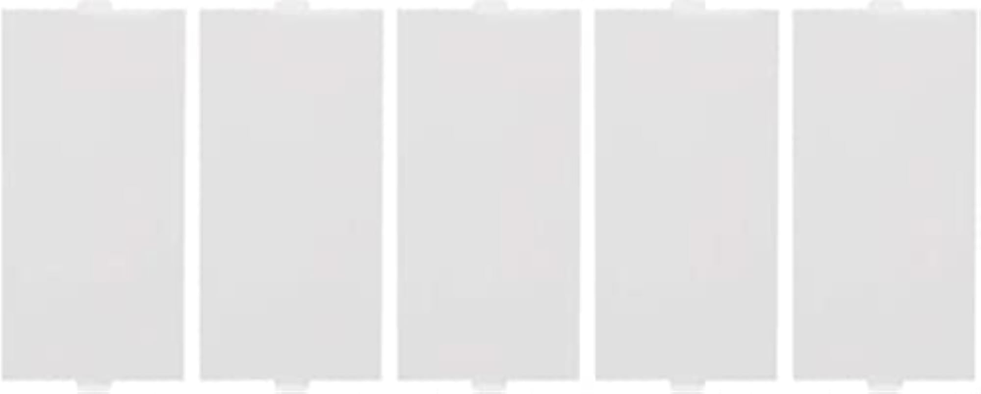 Modular Blanking Plates, Pack of 5, Glossy Finish