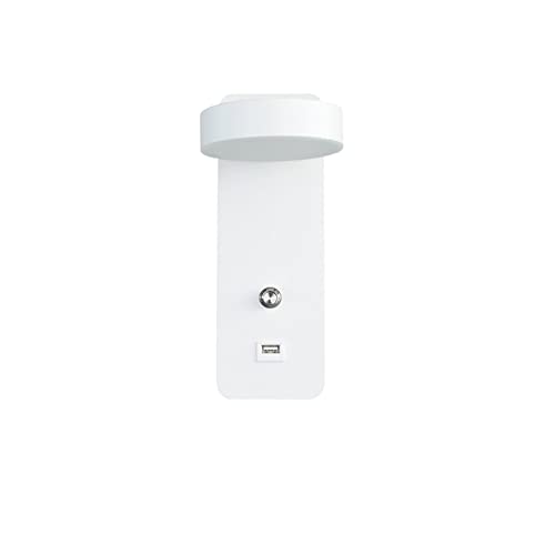Luces de pared LED con interruptor incorporado y cargador USB para pasillos modernos
