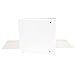 Universal 20748 Slant-Ring Economy View Binder, 3-Inch Capacity, White