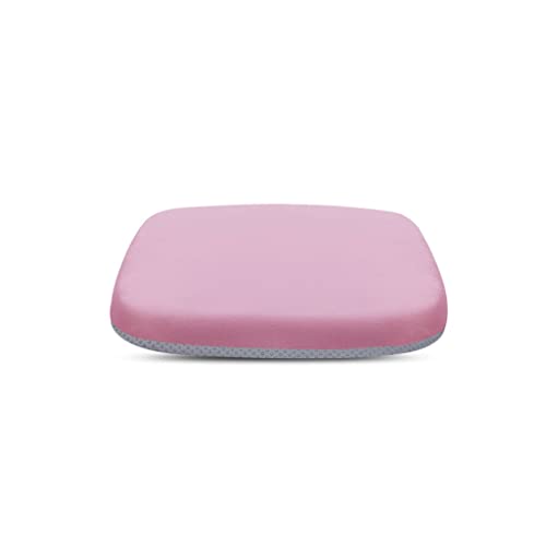 Coussin sieste mémoire de forme portable petit oreiller allongé bureau rose