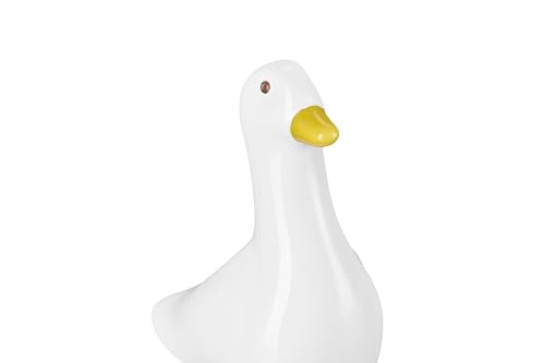 Image of Le Creuset Stoneware Duck Pie Vent, 3 inch, White