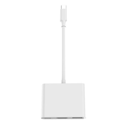 Image of AIRSKY USB-C Digital AV Multiport Adapter, USB C to HDTV Adapter | 3-in-1 hub supports 4K@60Hz, 100W PD charging, USB 3.1 port, compatible with iPhone 16 /15, iPad Pro, Samsung
