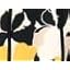 Black Abstract Floral