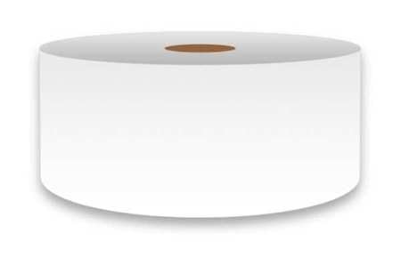 Label Tape, White, 2in W, for Mfr No. VnM4 (Pack of 6)