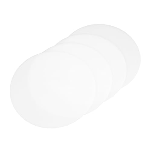 GRIRIW 4 Pack Plastic Light Diffuser Anti-glare Downlight Lamp Covers Soft Diffuser Accessories for Lighting Quick Replacement for Home