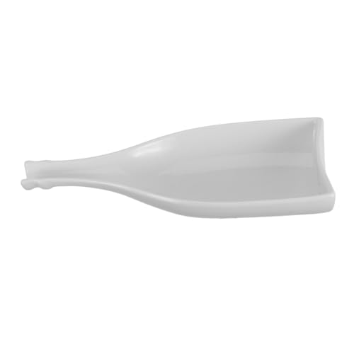 KITANDOVE Plato de con Forma de Botella de Vino Elegante para Servir Platos Fríos Bandeja Irregular para Restaurante y Hogar Vajilla Práctica y Decorativa