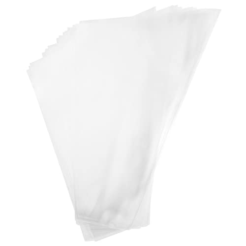 Sacs pour et de roses SOPOTUTU film cellophane transparent pour fleurs réutilisables