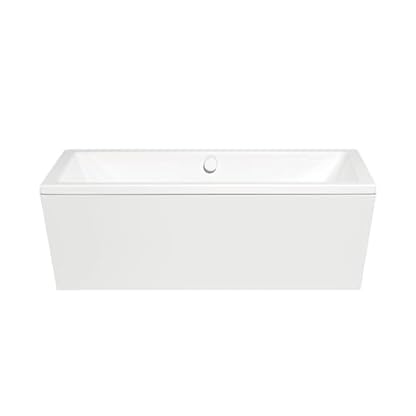 Kaldewei Badewanne Conoduo freistehend, Model 735-7, 200 x 100 x 42 cm, alpinweiß, inklusive flexiblem Ablaufschlauch und Sonderfußgestell 5037