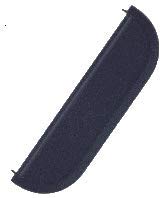 Fente de messagerie standard noire 2-5/8 x 9-5/8 face aux regards indiscrets