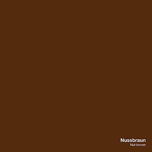 colourPlus 2in1 Buntlack Glänzend (750ml Nussbraun/Braun RAL 8011) – Wetterfeste Holzfarbe Holzlack & Küchenmöbellack. Für Innen & Außen – Ansicht 2