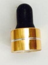 50pcs/lot 1ml 2ml 3ml 5ml Perfume Essential Oil Bottles Frosted Glass Dropper Bottle Jars Vials with Pipette for Cosmetic - (Specifications: 2ml/ Color: Gold with Black/Material: Amber Bottle)