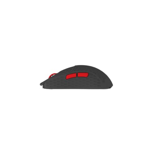 Image of G-Wolves HTX Mini Wireless Gaming Mouse -8k Reporting Rate- PAW3395 Sensor - 50 to 26,000 CPI - 26±2Gram (8K Report-Black-Red)