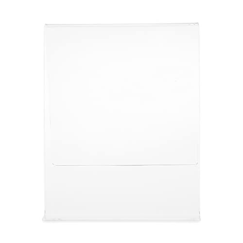 Juvale 6-Pack Acrylic Book Stand For Display, 4.5X5-Inch Clear Easel, Transparent Holder With Ledge For Displaying Comics, Magazines, Pictures, Phones, Tablets, Cds, Notebooks #TOP6