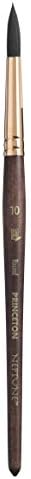 Princeton Artist Brush, Round Neptune, Brushes for Watercolor Series 4750, Synthetic Squirrel, Size 10