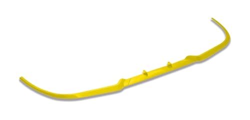 Spoiler de pare-chocs avant universel jaune look Cupra R pour Peugeot 207