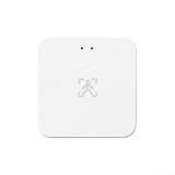 Caswynlife Sensor inteligente de presencia humana, detección de 360°, tecnología MmWave, rango de 10 m, compatible con 3.0, sensibilidad ajustable, detección de luz (versión WiFi)