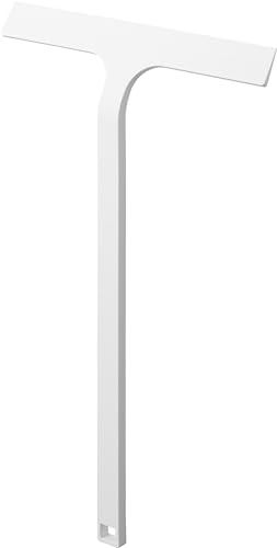 Yamazaki 2005 TOWER Magnetic Wiper, white, Silicone/Nylon/Magnet, Minimalist, 31 x 4.5 x 50 cm