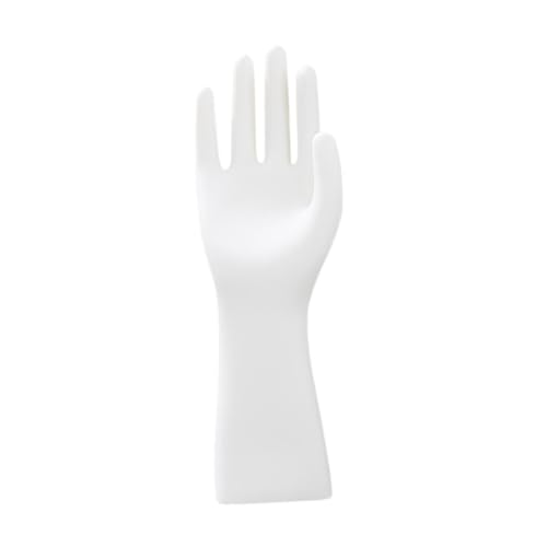 Maniquí de mano masculino blanco resistente para joyas 4