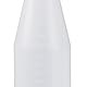 Relaxdays Sprühflasche, 2er Set, 1 Liter, Düse mit Nebel und Strahl, Skala, nachfüllbar, Kunststoff, Zerstäuber, weiß