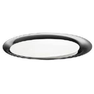 VERTIGE ROND PLAT MULTI-USAGES EN INOX ET PORCELAINE 34 CM GUY DEGRENNE
