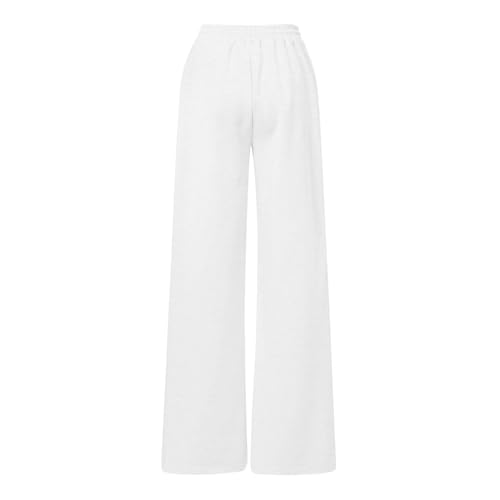 Girl's Bowknot Baggy Sweatpants Lightweight Straight Leg Athletic Pants with Pockets Girls Size 4-13 Years3