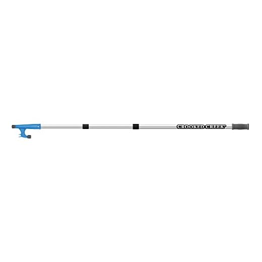 Trac Outdoors Crooked Creek Telescoping Boat Hook - Allows You to Reach Further - Extends from 32-inches to 72-inches (50475), Multi-Color