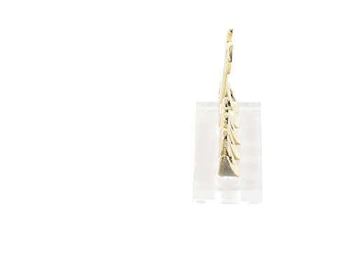 Deco 79 Aluminum Love Decorative Sign With Acrylic, Set Of 2 6"W, 3"H, Gold #TOP3