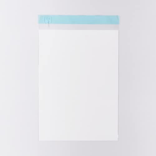 OPP封筒 B5(角4) 【500枚】 厚み 0.04mm 表:白ベタ 切手/筆記可 テープ付/折線付 横195×縦270+フタ30mm