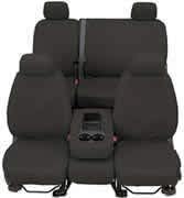 Covercraft SeatSaver - Funda de asiento de segunda fila para modelos seleccionados de Dodge Ram Pickup, impermeable (gris)