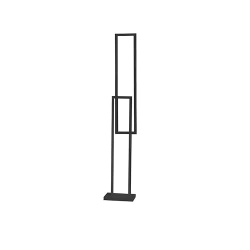 Lámpara de pie LED Cross 6599NCT de diseño minimalista con dos cuadros negros