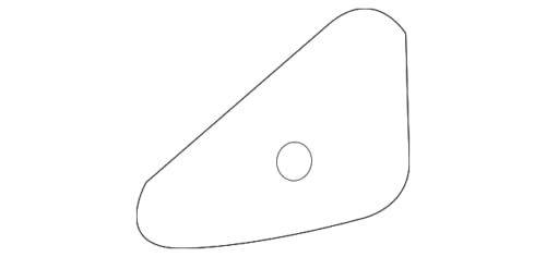 Image of Toyota Genuine Parts - Retainer, Outside Mo (75394-35030)