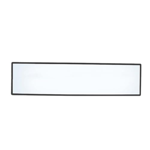 Rear View Mirror for Mercedes Benz C Class C180 C200 C220d C300 C300d C400 AMG C43 C63 C63S, HD Clip on Panoramic Car Interior Rearview Mirror Reduces Blind Spot,A-White