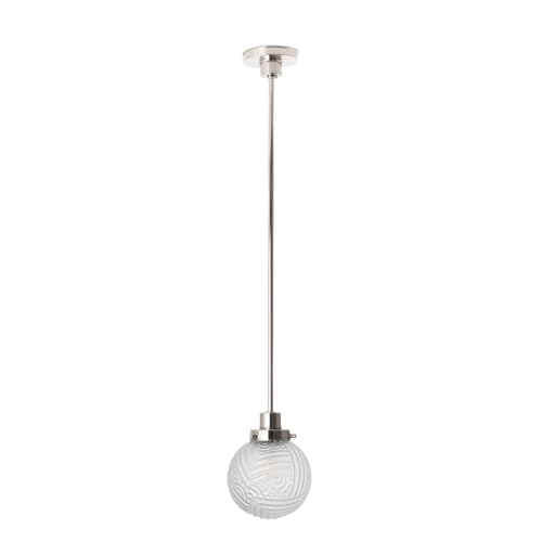 Lampe Suspendue Nouveau Romance 20's Nickel au Design Prestige
