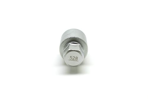 Image of TMAX 528 Wheel Lock Nut Screw Removal Key Anti-Theft Lugnut Socket S3056 for Vw Audi Vag Volkswagen Vehicles