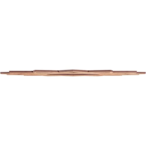 Image of Ekena Millwork 18 inchOD x 6 7 /8 inchID x 3 /8 inchT Eleanor Wood Fretwork Pierced Ceiling Medallion, Cherry