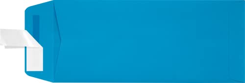 LUXPaper #10 Policy Business Envelopes Peel & Press 4 1/8 x 9 1/2 Pool Blue