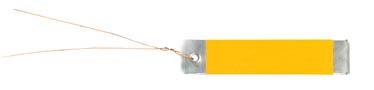 Double Surfaced Aluminum Tags, 3/4 Inch x 3.5 Inches (500 Tags)