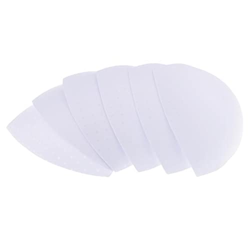 JAZZY PEARLS® 2x3 Pairs Triangle Sewing in Insert Soft Cup Removable Padded White Bra Cup Pads Foundations & Undergarments Sewing Crafts-image-25