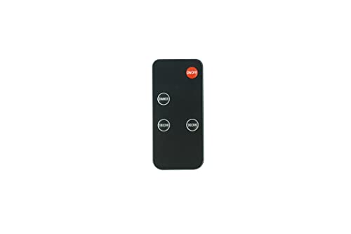 Replacement Remote Control for Homcom EF831K 820-197 820-179 820-013 820-014 EF821KB EF851K EF821KUB EF851KU 820-015 820-180 Electric Fireplace Infrared Quartz Space Heater