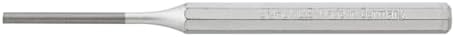 Stahlwille 70070004 Parallel Pin Punch, 5 mm Wide Tip, 150 mm Long, Octagonal Shank, Chrome Vanadium Steel, Lacquered Silver, for Removal of Metal Pins from a Hole, Made in Germany