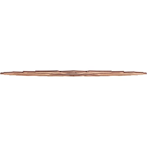 Image of Ekena Millwork 26 inchOD x 9 1 /8 inchID x 1 /4 inchT Augustus Wood Fretwork Pierced Ceiling Medallion, Cherry