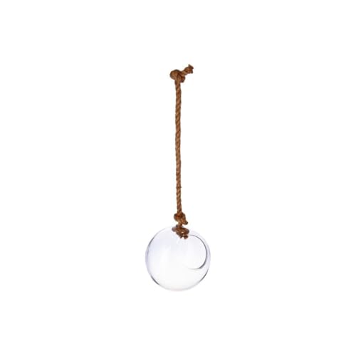 Atmosphera Créateur d'intérieur - Boule en Verre à Suspendre Corde 22cm Transparent