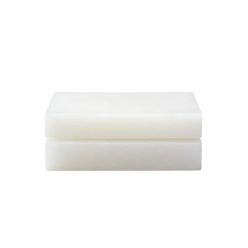 Placa de nailon PA6 blanca de 100mm en pack de 2 unidades
