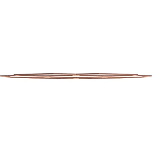 Image of Ekena Millwork 36 inchOD x 15 3 /8 inchID x 1 /4 inchT Florin Wood Fretwork Pierced Ceiling Medallion, Cherry