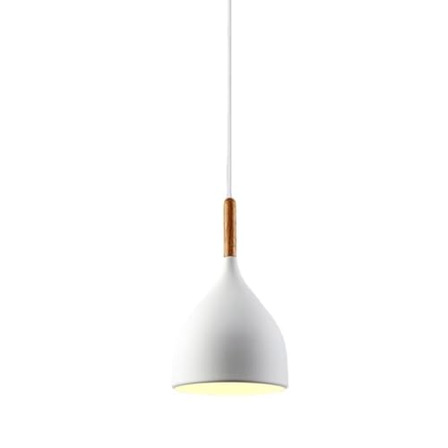 Lámpara colgante de metal simple para solucionar la falta de luz