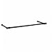 Tirador universal de puerta de horno de cocina, negro, de Spares2Go